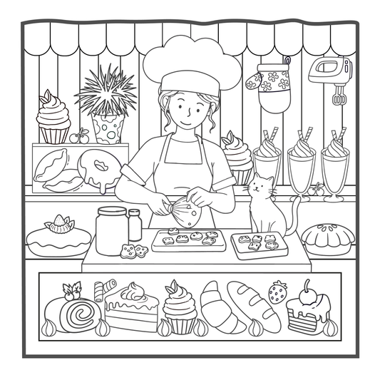 Girl Moments: A Stress-Relief Coloring Book for Teens & Women