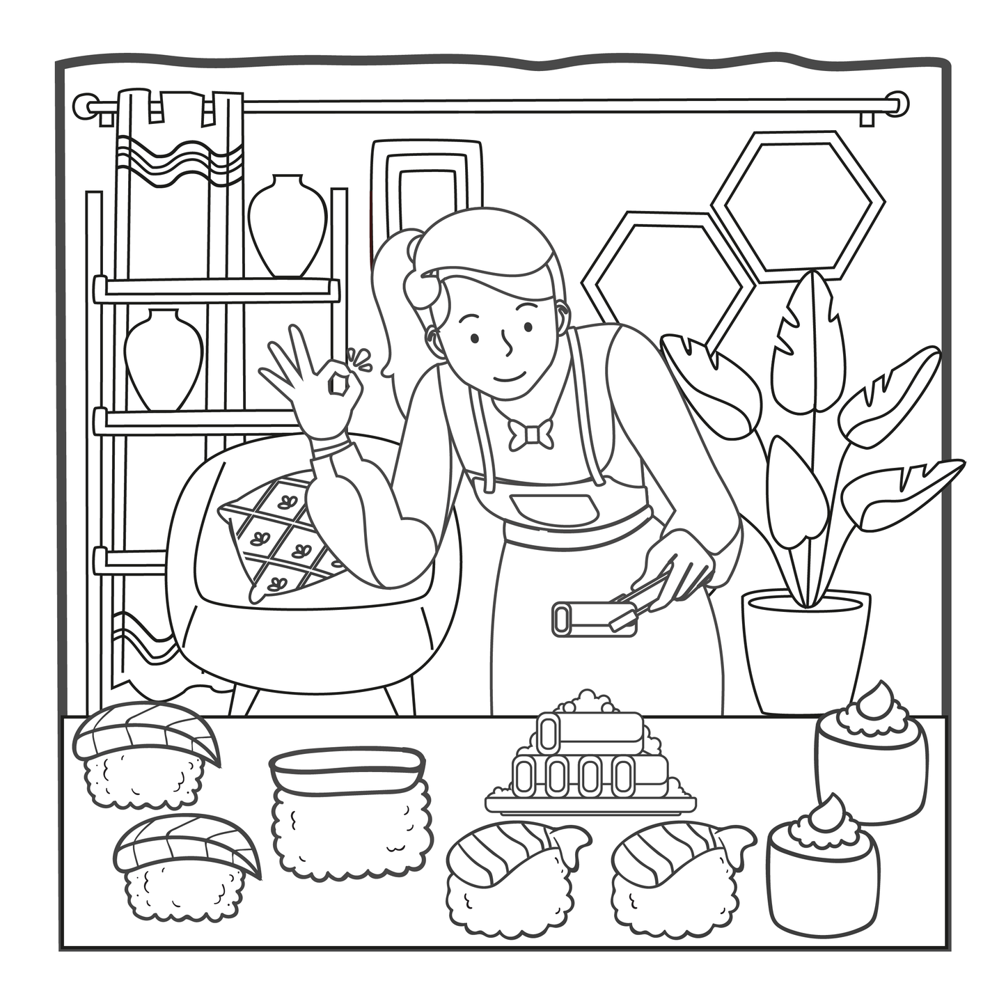 Girl Moments: A Stress-Relief Coloring Book for Teens & Women